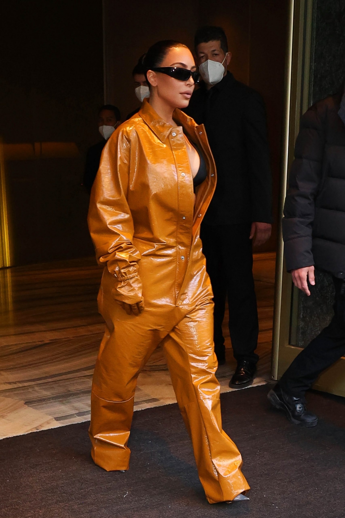 Kim Kardashian tại Milan Fashion Week (Ảnh: Robino Salvatore)